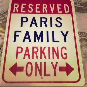 Paris sign